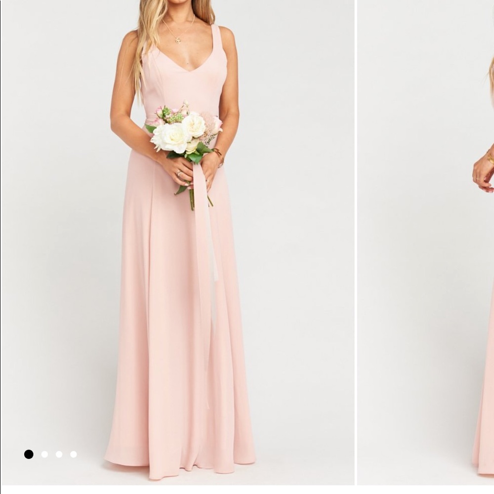 S Show me your mumu dusty blush crisp jenn maxi